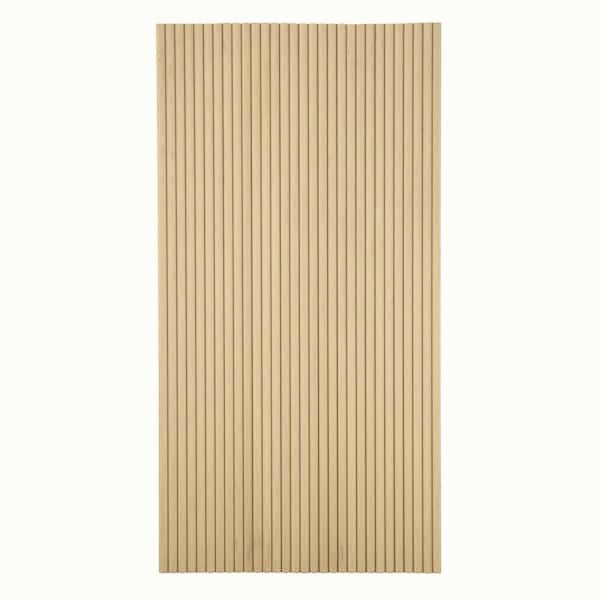 106" x 24" Flexible Shiplap Wood Wall Panelling 3D Interior Decor New In Box Natural Tan Wood Finish